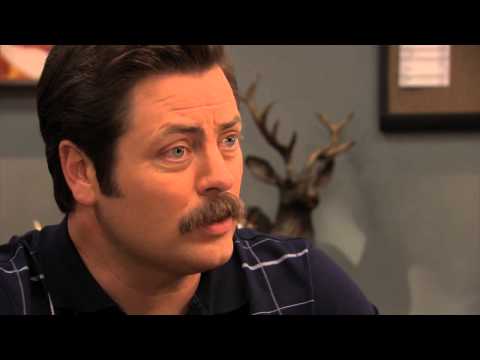 Ron Swanson: 10 point scale of beauty