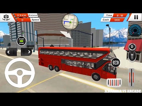Euro Coach Bus Driving - offroad drive simulator - Android GamePlay 3D