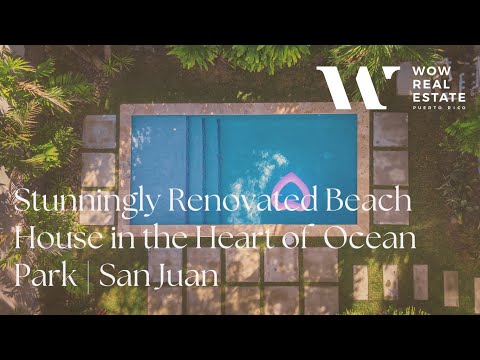 Live Your Dream Beach Lifestyle in Ocean Park, San Juan PR - 17 Yardley Pl. Home Tour