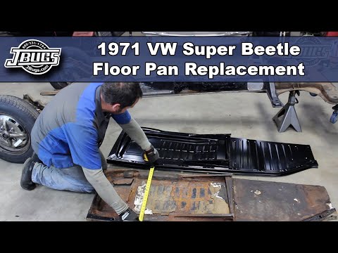 JBugs - 1971 VW Super Beetle - Floor Plan Replacement