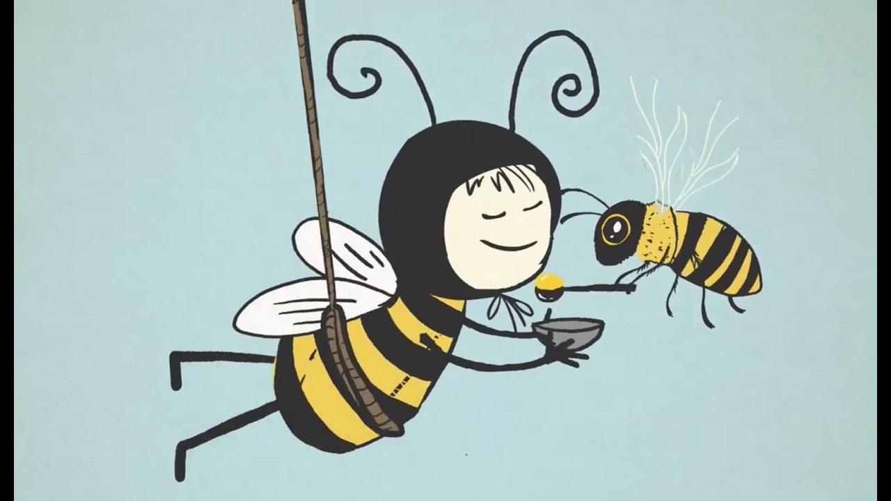 דניאל שואל- איך דבורים מכינות דבש?