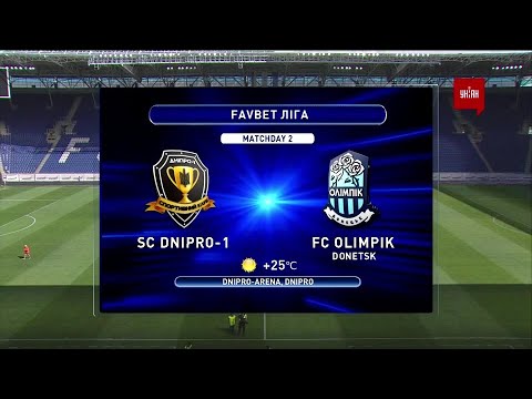 SK Sport Klub Dnipro-1 Dnipropetrovsk 1-3 FK Olimp...