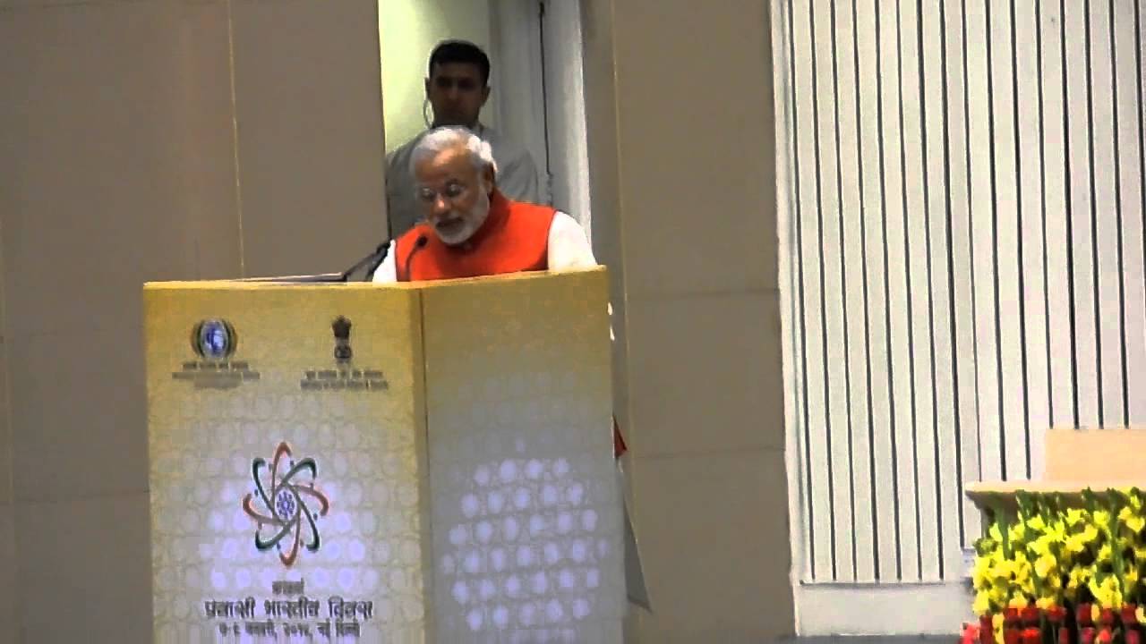 PM Narendra Modi Speaking at PBD 2014-2/3