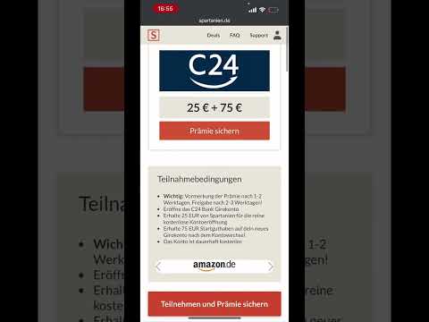 Kostenloses Girokonto mit 2,5% Zinsen #c24 #bank #konto #geldsparen  #money