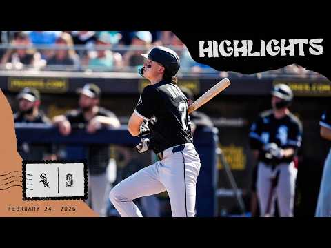 HIGHLIGHTS: White Sox Score 12 in Victory Over Seattle (2.24.26)