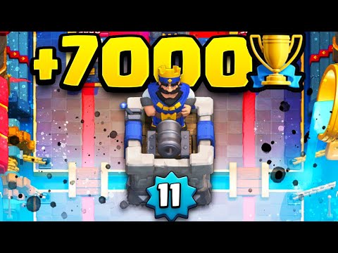LVL 11 gets 7,000 TROPHIES! Interview w/ LADDER GOAT!