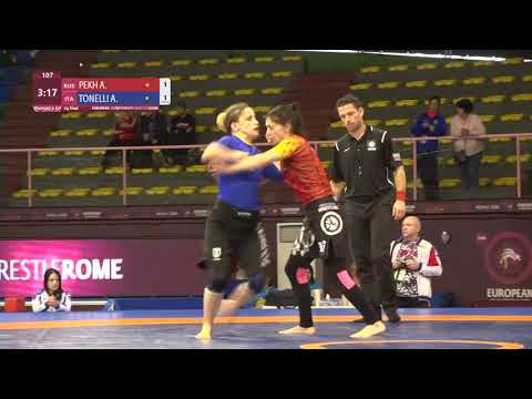 1/4 Women's GP No-Gi - 53 kg: A. PEKH (RUS) v. A. TONELLI (ITA)