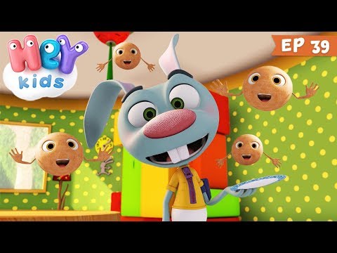 10 Prieteni 🐰 Rapitorul - Desene animate cu iepurasul (ep. 39) | HeyKids