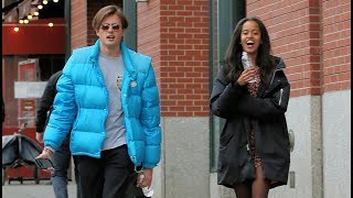 Malia Obama with boyfriend Rory Farquharson in New York