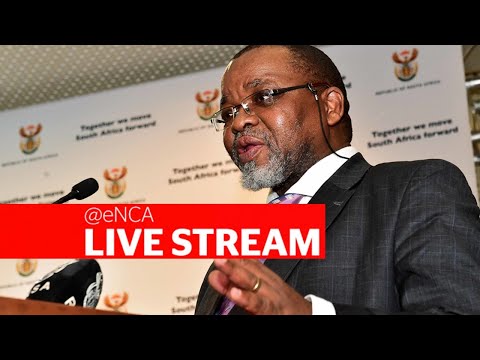 Minister Gwede Mantashe on latest developments in the Energy Sector