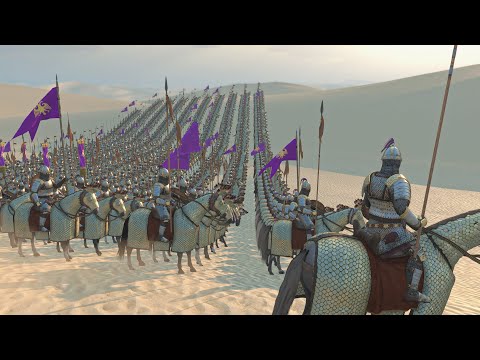 1000 Imperial Cavalry vs Sultan's Army in the Desert | Mount & Blade 2