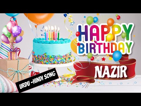 Happy Birthday Nazir Urdu Song - Happy Wali Birthday | Nazir Birthday Urdu Song