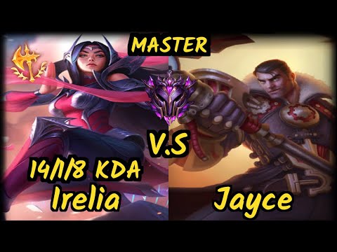 DWG Flame (IRELIA) vs JAYCE - 14/1/8 KDA TOP GAMEPLAY - KR Ranked MASTER