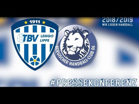 23.12.2018 TBV Lemgo Lippe gg. Bergischer HC - Pressekonferenz