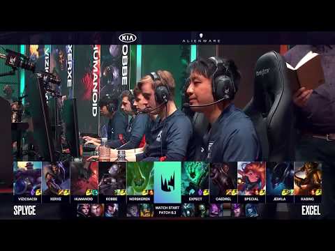 SPY vs XL Highlights   LEC Spring 2019 Week 5 Day 2 Splyce vs Excel Esports