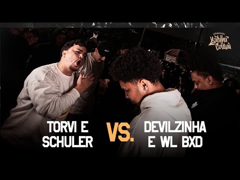 TORVI E SCHULER X WL BXD E DEVILZINHA - 2ª FASE -COLISEU - EDIÇÃO DE DUPLA ESTILO NORTE #228