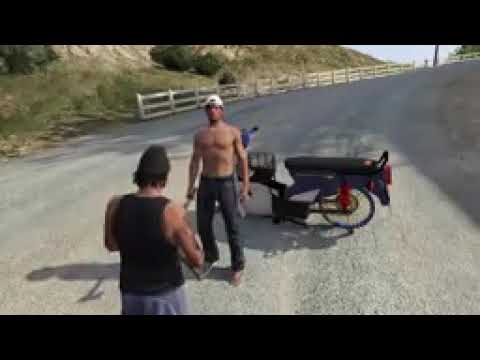 PREMAN TERKUAT DITABRAK MOBIL ATTA - GTA 5 YOUTUBER KOCAK PARODY