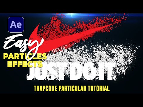 Easy After Effects Tutorial Particles Logo Text Animation Download Free Template