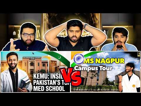 Pakistani reaction on India vs Pakistan Medical College Comparison 🔥