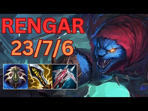 Rengar Jungle vs Warwick 23K (Quickplay)