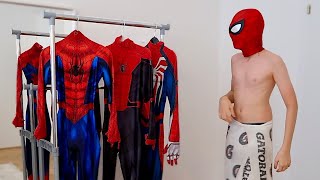SPIDER-MAN Daily Routine in Real Life || Spider-Man Late For School!