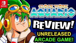 Clockwork Aquario Nintendo Switch Review: Previously Unreleased Arcade Game FULLY RESTORED!