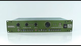 Video thumbnail for B26 ORCA Control Room Monitor by Burl Audio