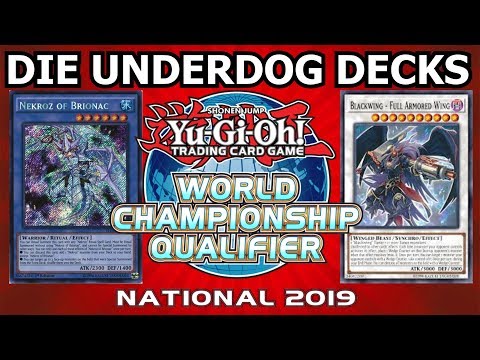 Yu-Gi-Oh! Die UNDERDOGS DECKS für die Deutschen Meisterschaft!