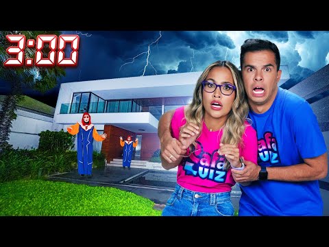 EXPLORAMOS A NOVA MANSÃO AS 3 HORAS DA MANHÃ E NOS ARREPENDEMOS MUITO!