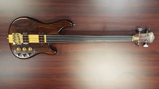 Video thumbnail for Ibanez Musician MC 940 fretless Bass 1981 by Yellow Bird