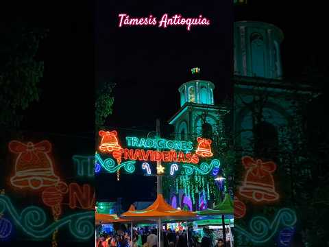 Así se encendió la Navidad en Támesis Antioquia Vlogsmas  2 #navidadnavidad #tamesis