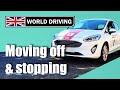 How To Move Off Stop In A Manual Car 1st Driving Lesson