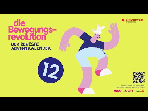 12. Dezember: Einbeinstand // Der bewegte Adventkalender der Bewegungsrevolution