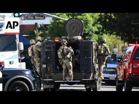 Suspect who took 10 hostages in California standoff has been shot and killed