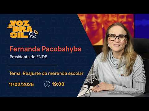 🔴 FERNANDA PACOBAHYBA | A VOZ DO BRASIL