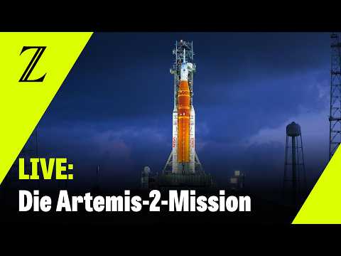 Video Thumbnail: LIVE: Startet die Nasa heute Nacht zum Mond?