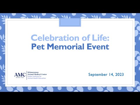 Celebration of Life: Pet Memorial Event and Slideshow 2023