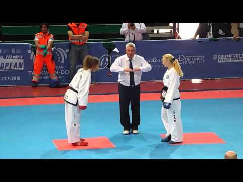 Russia v Ukraine Female Team Sparring Semi-Final