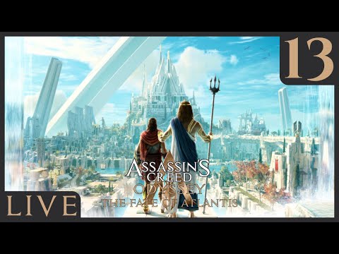 🔴 Assassin's Creed Odyssey - Part 13 - The Fate of Atlantis DLC | 100% - Full Series Marathon