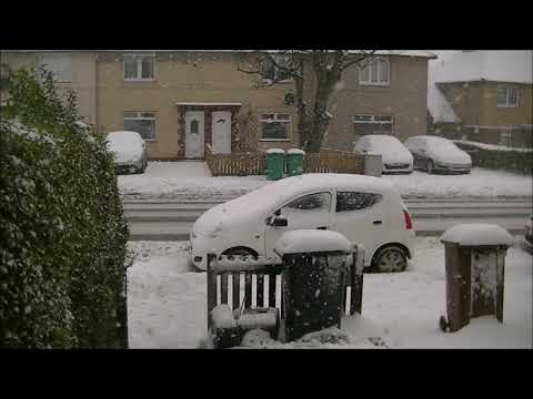 Snowy Rosyth  9th Febuary 2021 09 00 am