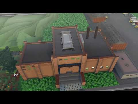 Lego Worlds micro city day tour