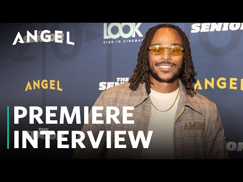 The Senior | Terayle Hill Red Carpet Interview | Inside Angel Studios