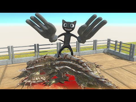 Cartoon Cat Death Run | Animal Revolt Battle Simulator
