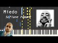 Miedo - Sofiane Pamart (Synthesia tutorial | Official piano sheet + MIDI)