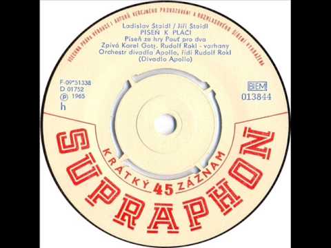 Karel Gott - Píseň k pláči [1965 Vinyl Records 45rpm]