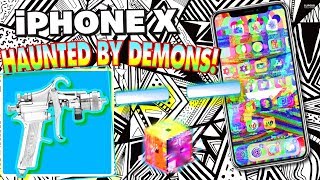 My iPhone X is HAUNTED....(iPhone X Possessed By Demons)