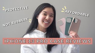 Affordable iPhone 13 Pro Phone Case Reviews (Protective, Matte, Not Rubbery) | AMANDAMLIM