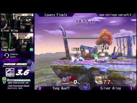 SG at GU 10.8 LF: Yung Quaff (Ivysaur) vs Silver Alloy (Sheik)