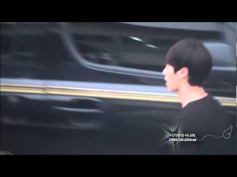 [Fancam] 111023 BEAST Gikwang Finish record @ Inkigayo