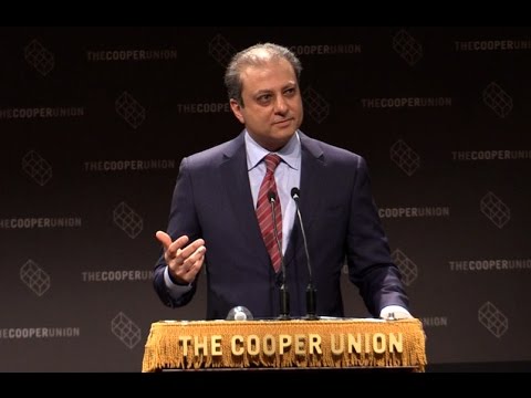 PREET BHARARA 'Why Were You Fired?' on Trump Ouster Q&A @ The Cooper Union 4/6/17